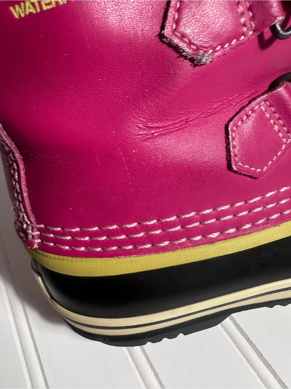 Sorel pink waterproof winter boots girls 1